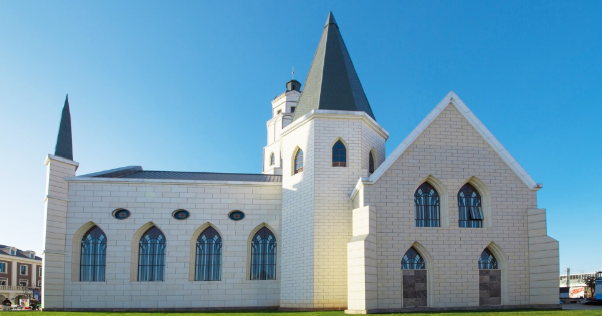 Ivory Church 8 Church Exterior Design Ideas | Brava Roof Tile
