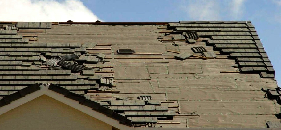 New Homeowners Roof Damage