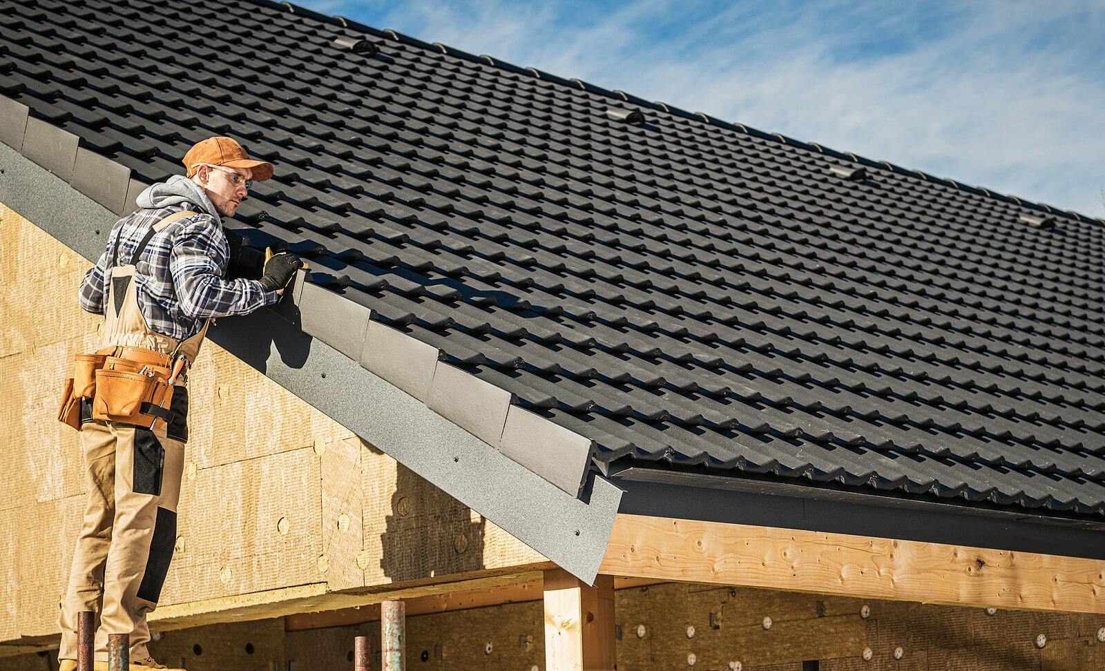 New roof inspected