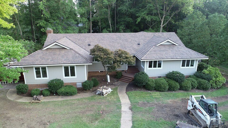 New Roof on a Home
