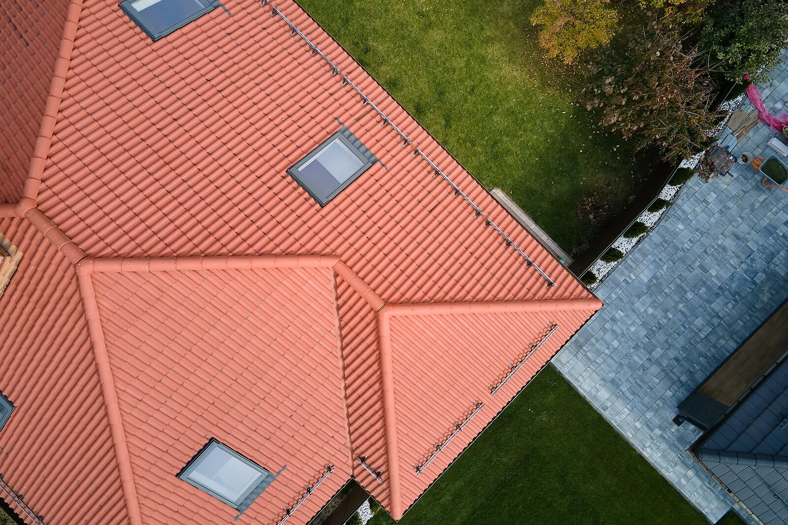 Problems with double roman roof tile