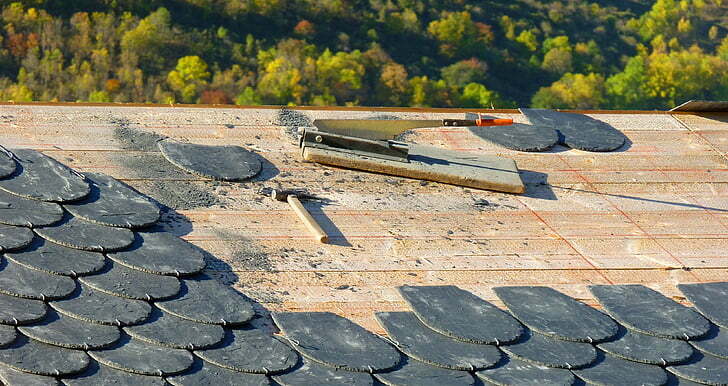 Rubber Slate Roof