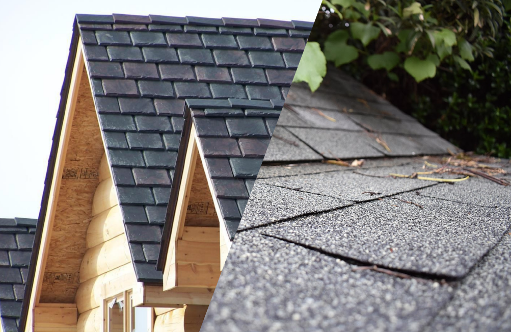 Comparing Synthetic Slate Roofs & Asphalt Shingles: A Detailed Guide