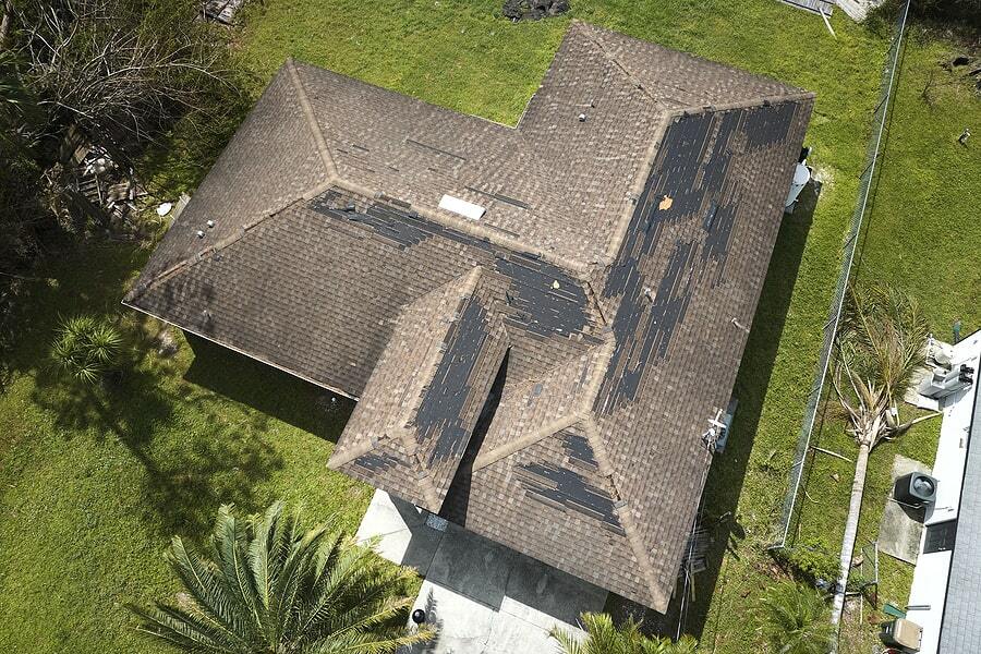 hurricane roof damage