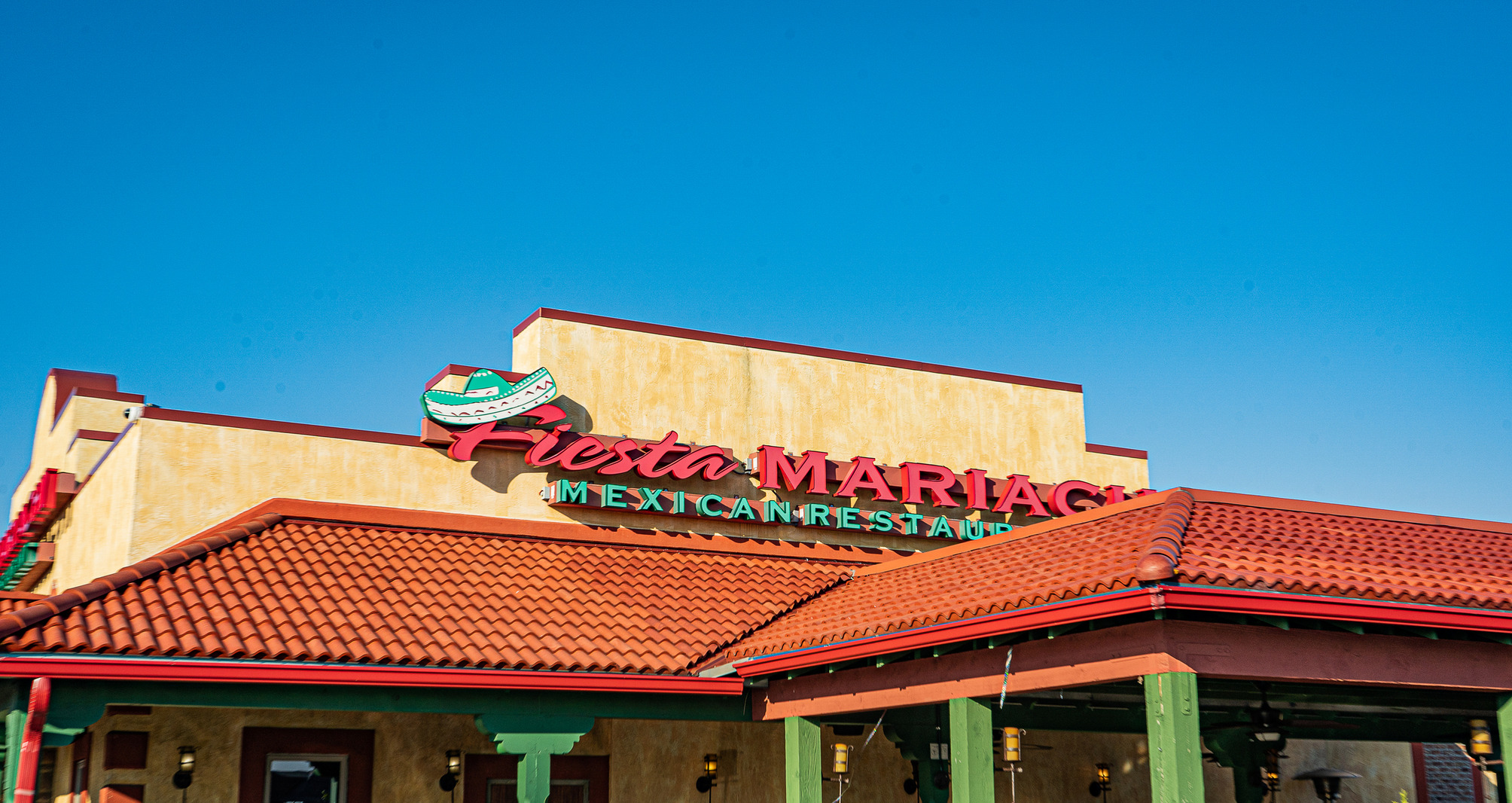 mexican restaurant with brava spanish roof tile