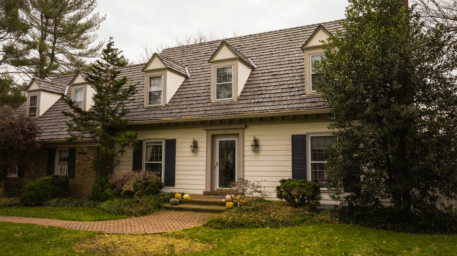 Brava Cedar Shake roof home