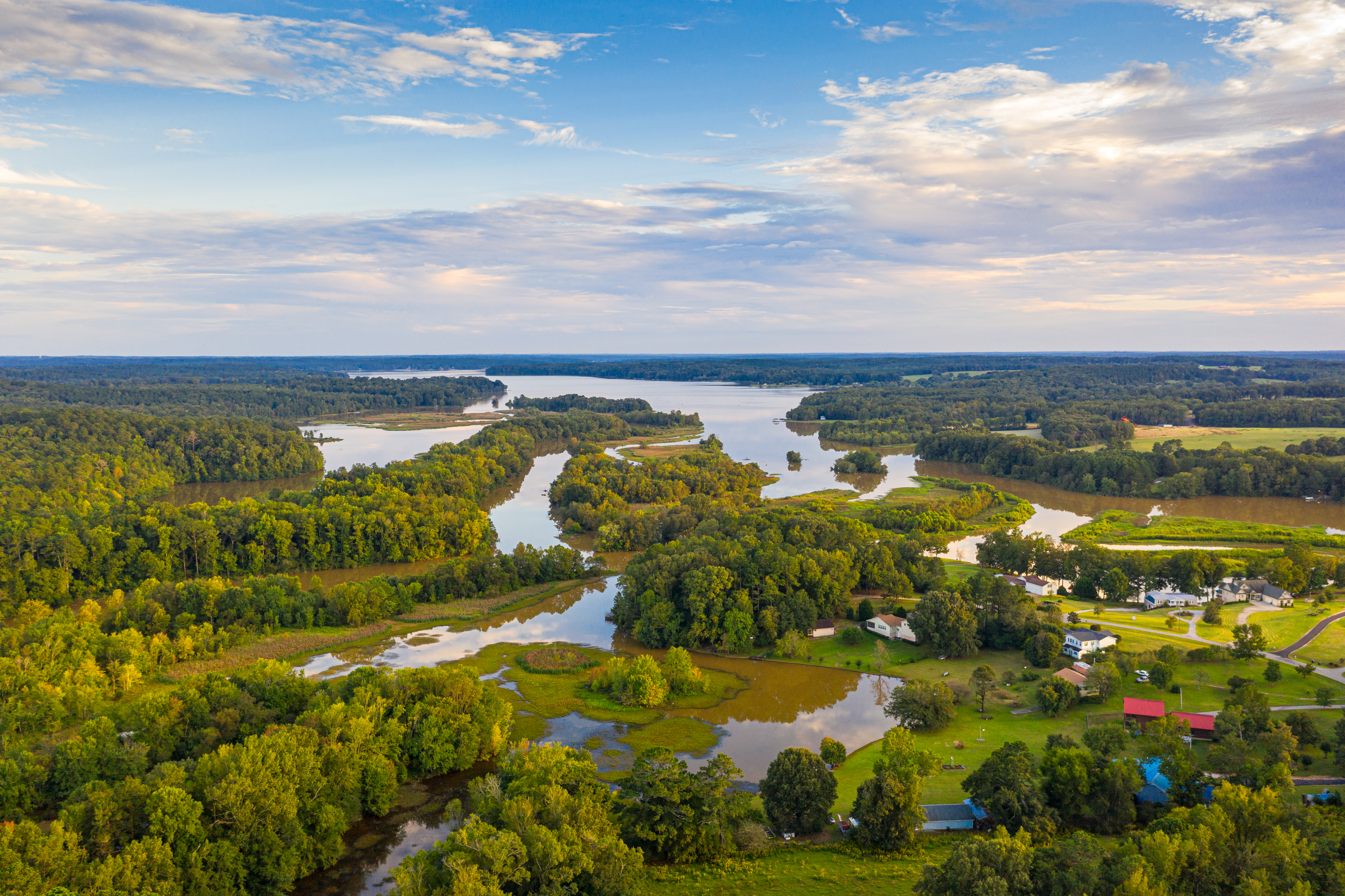 Lake Onconee Aerial View