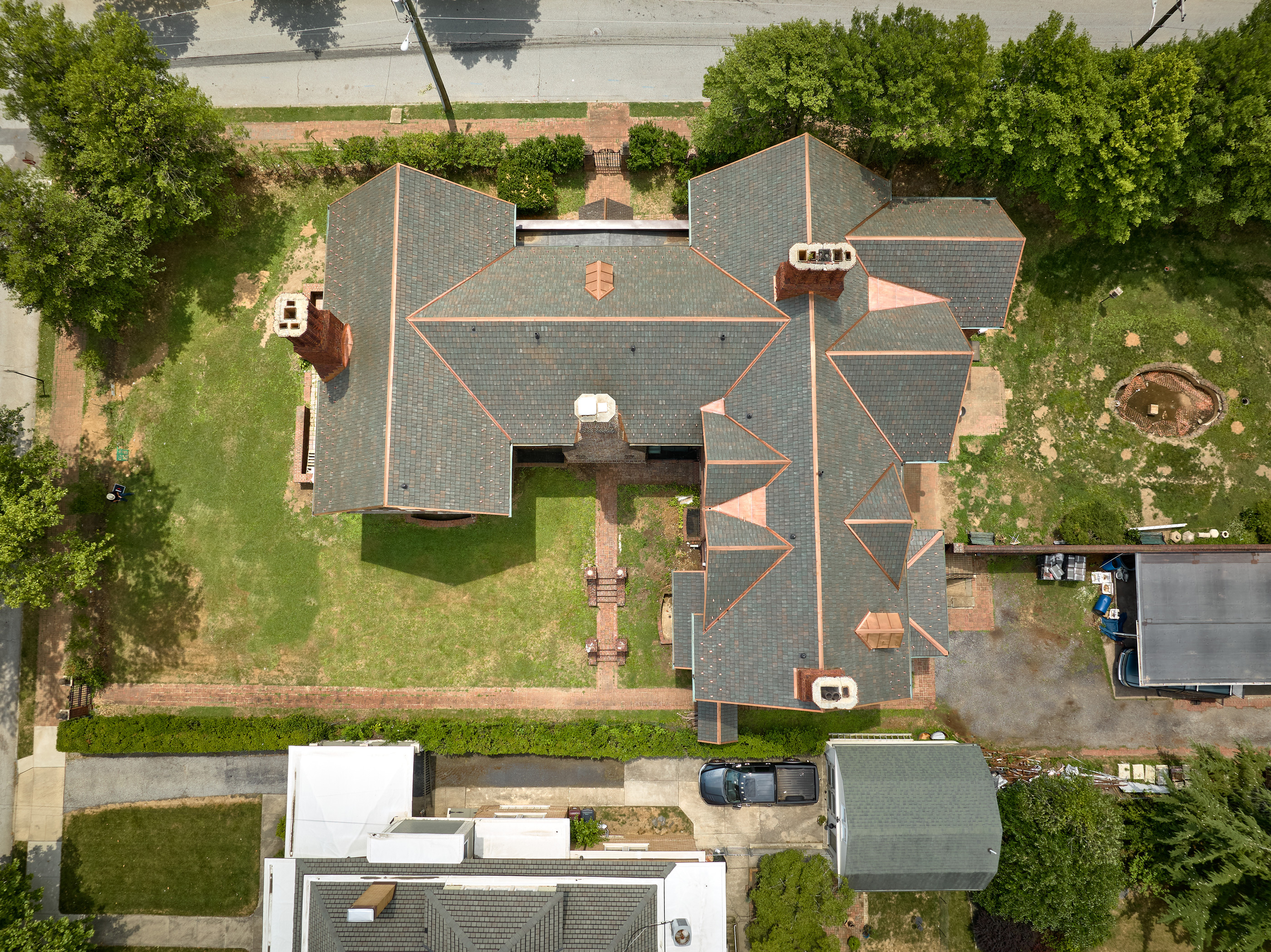 Mauchline Bird's Eye View