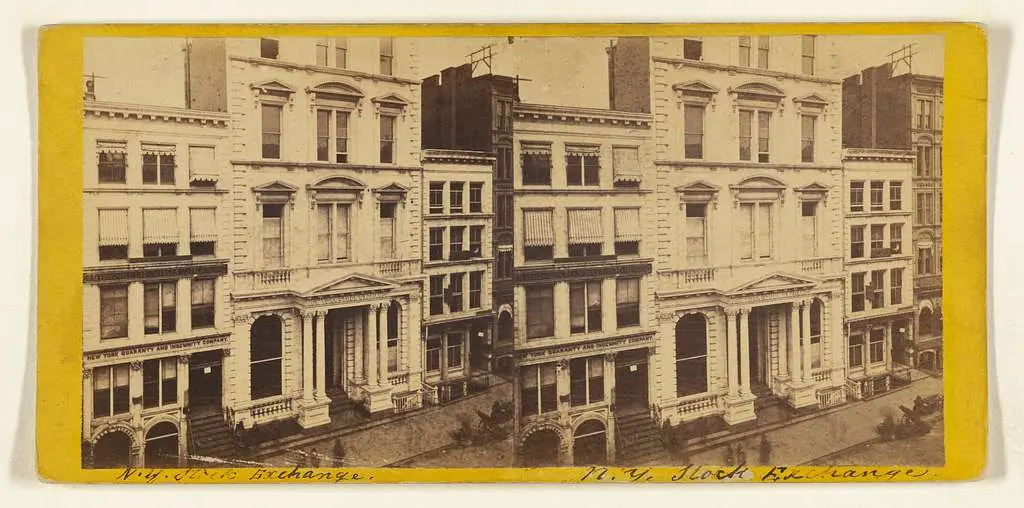 NY Stock Exchange Broad Street NYC