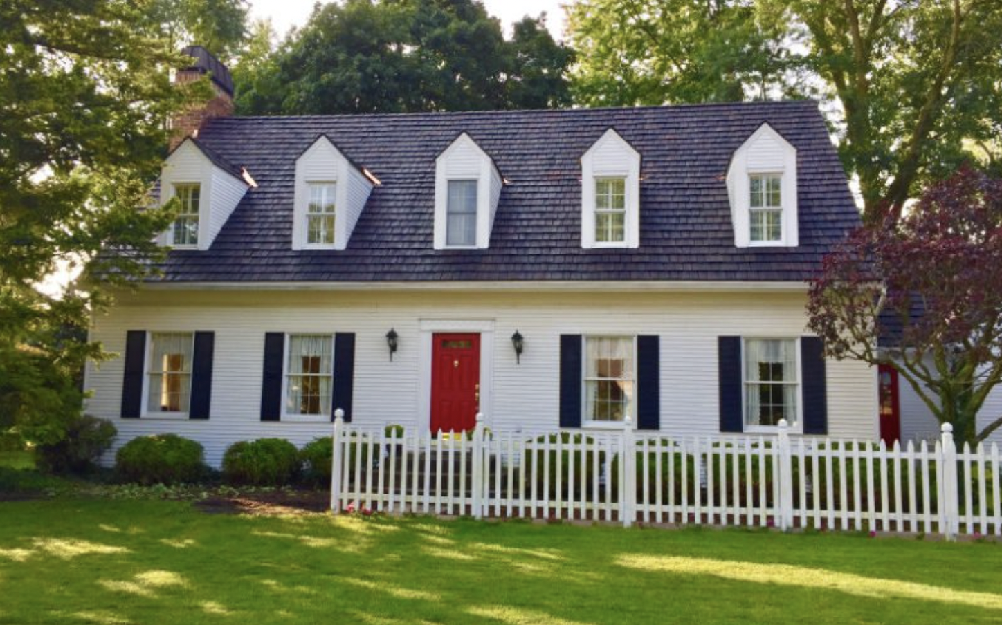 Cedar Shake Roof On A Stunning Cape Cod