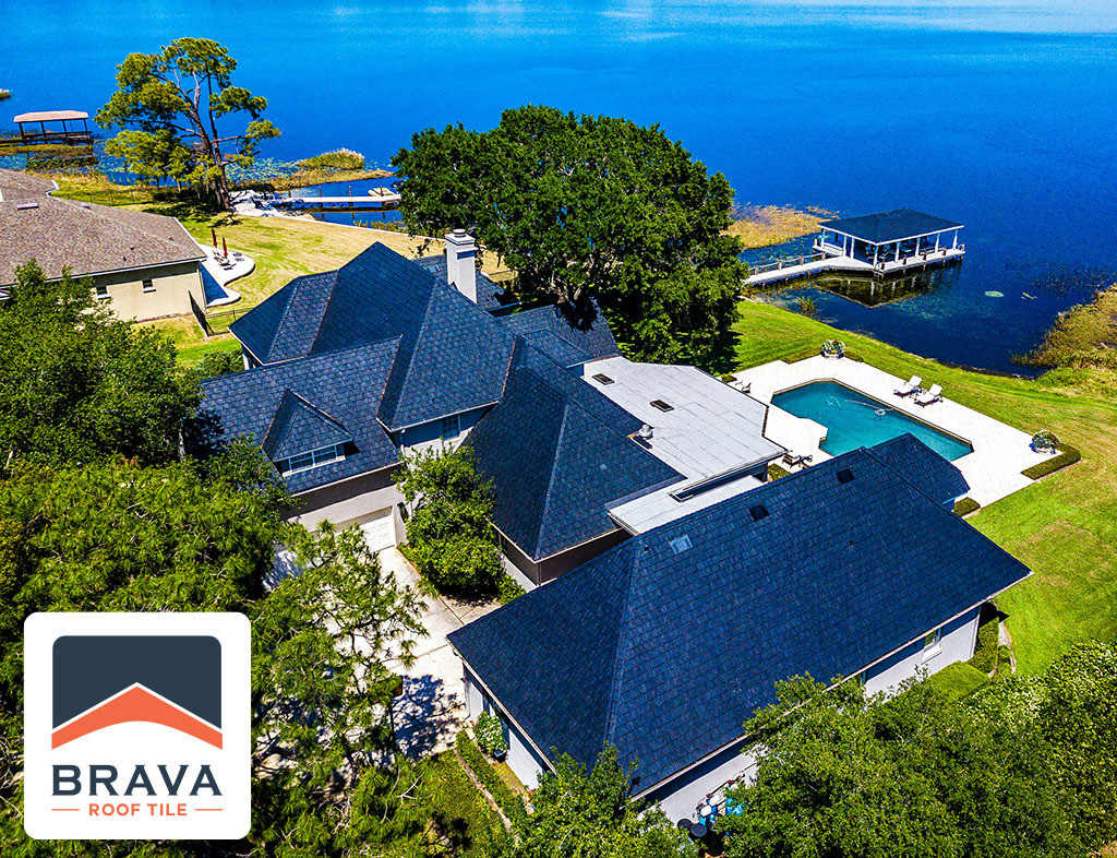 Synthetic cedar shake shingles don't absorb water