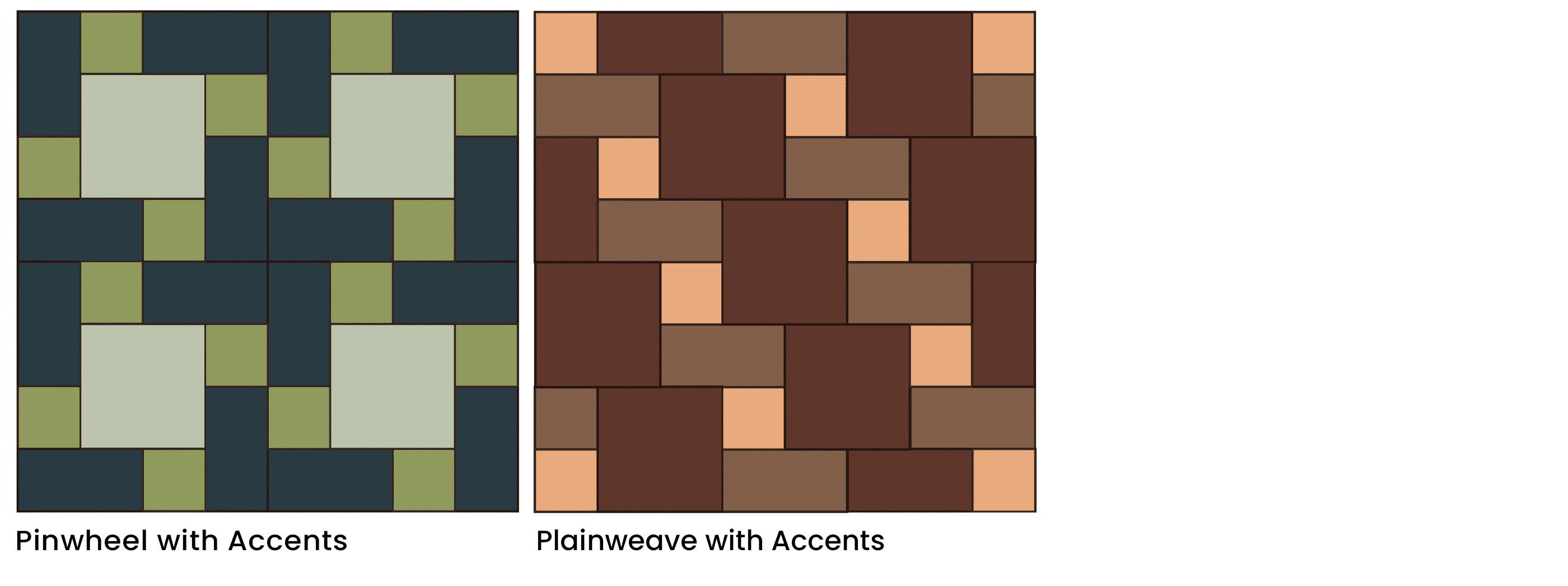 Aspire Pinwheel Plainweave with Accents