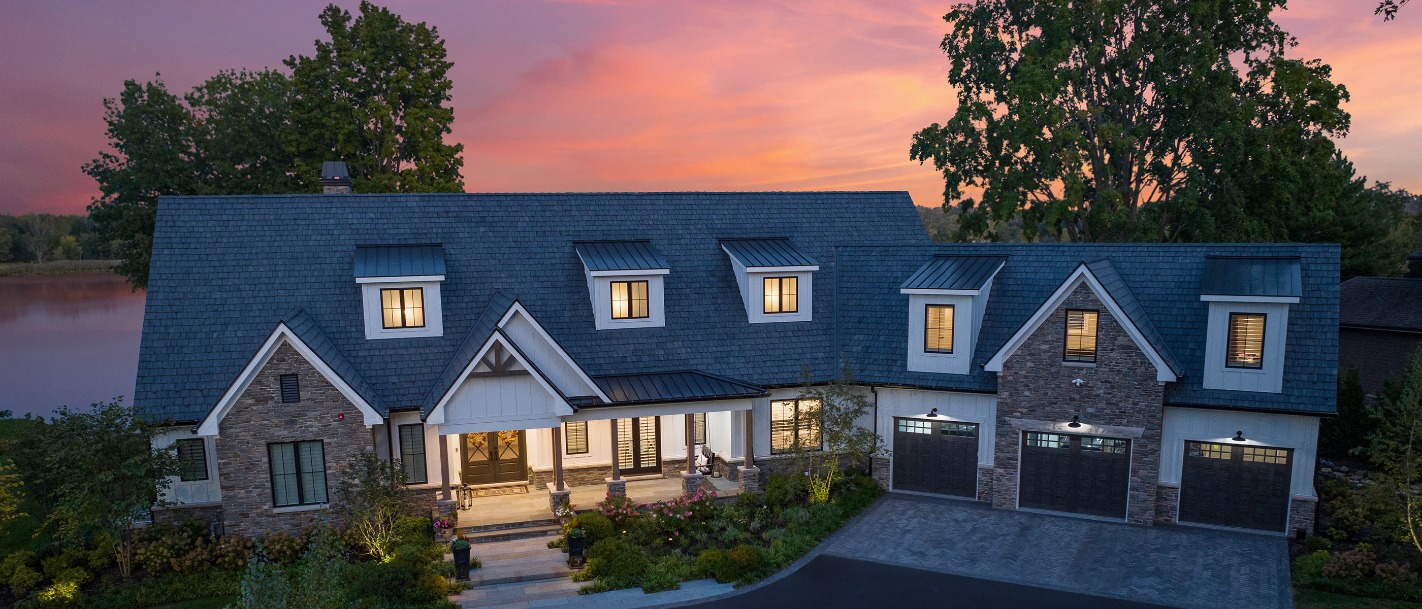 Brava Old World Slate - Arendale installation