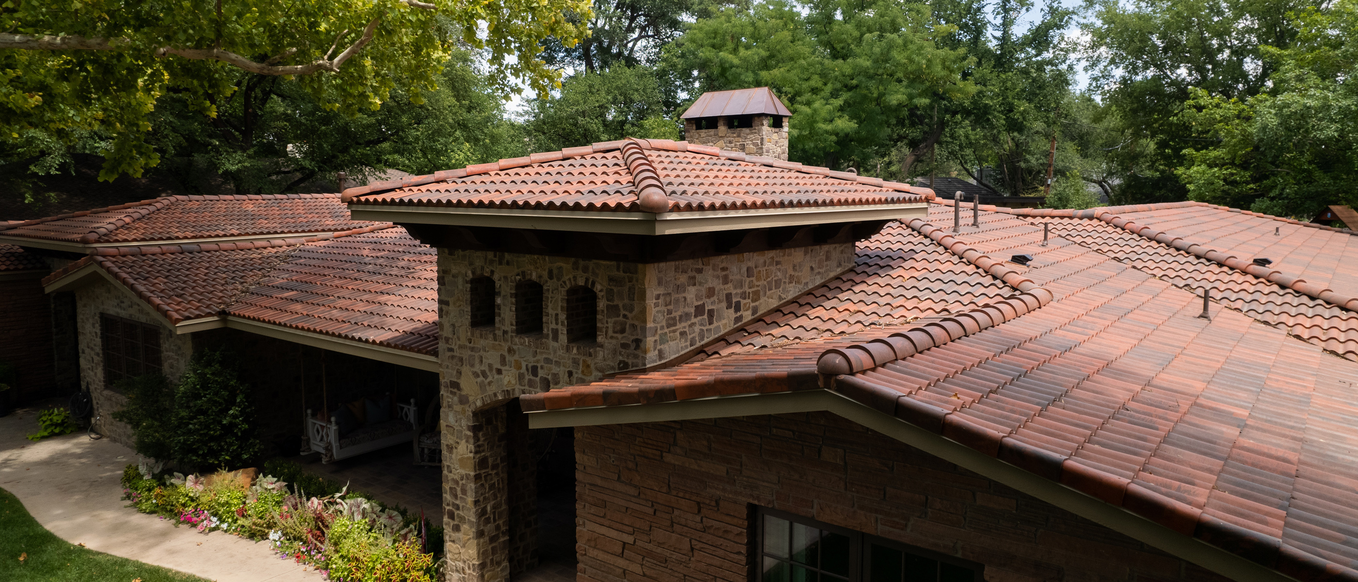 Will a Barrel Tile Roof Survive Texas Hail? Brava Spanish Tile
